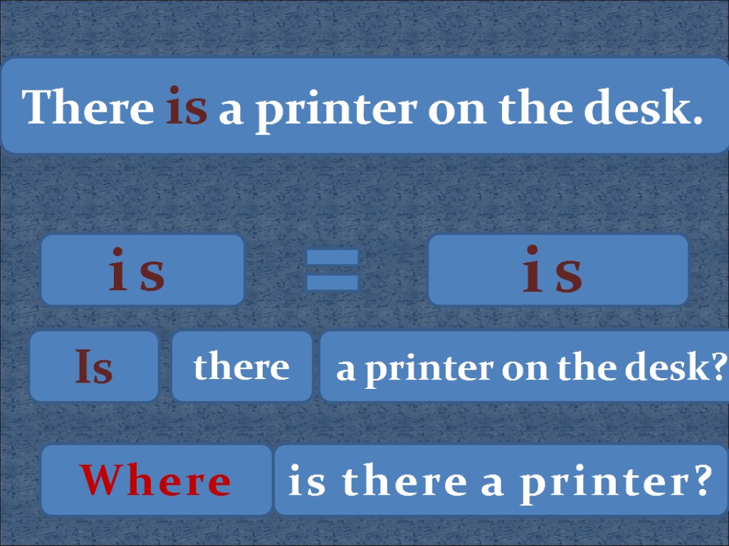 There is a printer on the desk. is is Is there a printer on